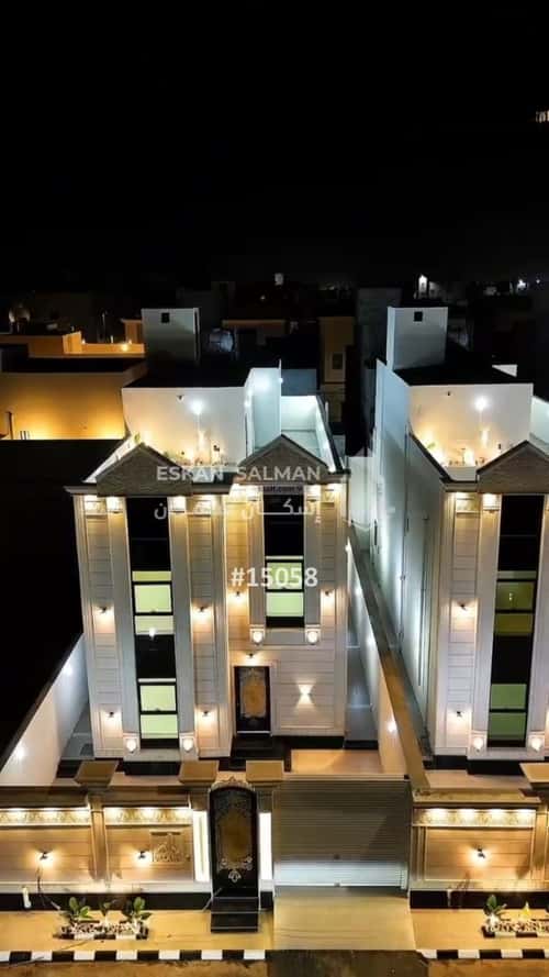 فيلا 275 متر مربع جنوبية على شارع 15م الرحاب، الطائف