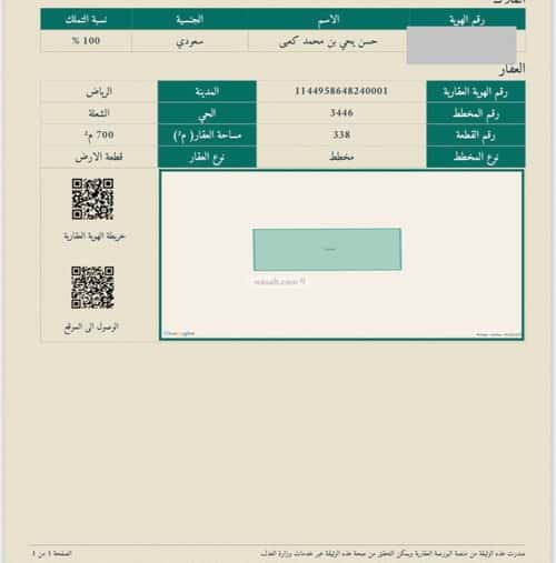 أرض 700 متر مربع شمالية على شارع 28م الشعلة، شرق الرياض، الرياض