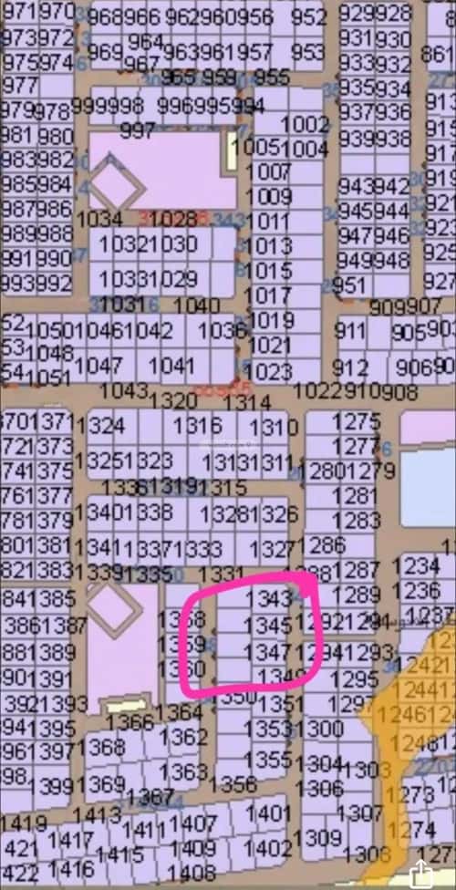 أرض 450 متر مربع غربية على شارع 16م الندى، شمال جدة، جدة