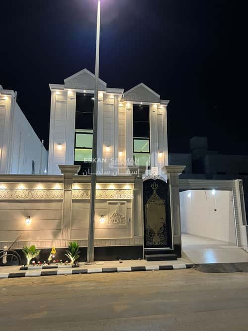 فيلا 362.37 متر مربع جنوبية على شارع 15م الرحاب، الطائف