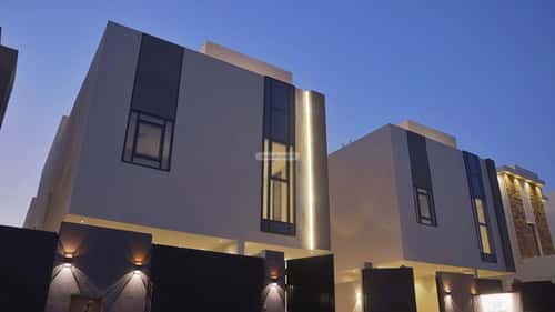 Villa 242.33 SQM Facing South on 15m Width Street Al-Janadriyah, East Riyadh, Riyadh