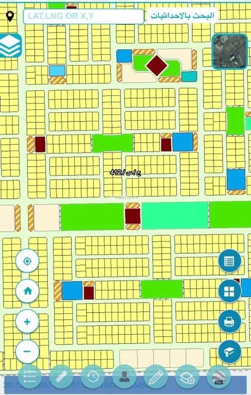 Land 450 SQM Facing North on 25m Width Street Al-Owaijaa, Jeddah