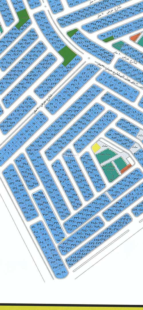 Land 312.5 SQM Facing East on 15m Width Street Al Zomorod, North Jeddah, Jeddah