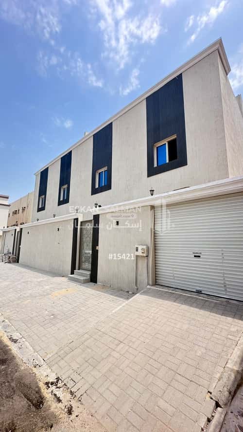 فيلا 293.16 متر مربع شمالية شرقية على شارع 12.95م الحمراء، الجبيل