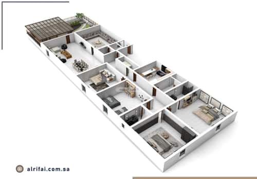 Apartment with 5 Bedrooms Al Salamah, North Jeddah, Jeddah