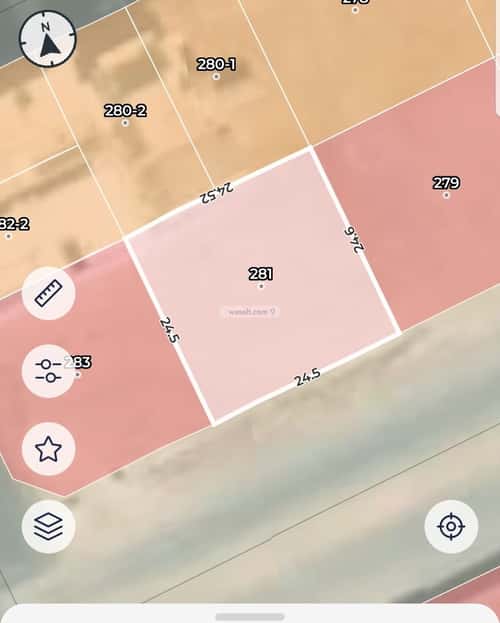 Land 600.25 SQM Facing South on 30m Width Street Al Salam, Madinah