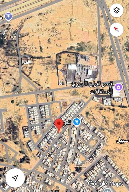 أرض 323.94 متر مربع جنوبية شرقية على شارع 13م الشقة، بريدة