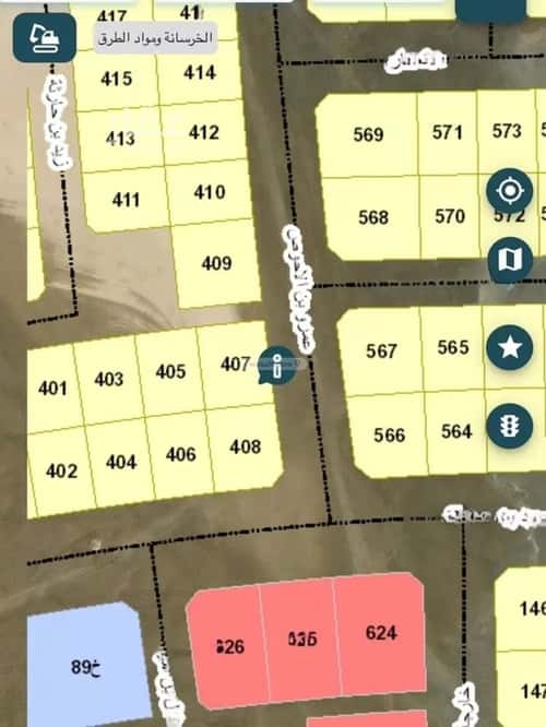 Land 1010 SQM Facing North East on 30m Width Street Al Marjan, Khobar