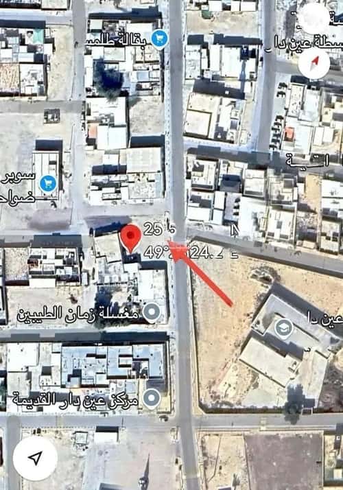 أرض 300 متر مربع شرقية على شارع 15م حي الفيحاء - عين دار القديمة، بقيق