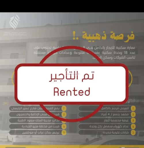 عمارة 574.5 متر مربع واجهة غربية الشميسي، وسط الرياض، الرياض