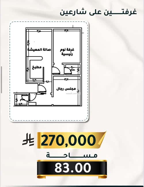 شقة بغرفتين الثغر، جنوب جدة، جدة