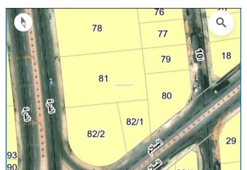 أرض 761.99 متر مربع جنوبية على شارع 30م البحر، الخبر