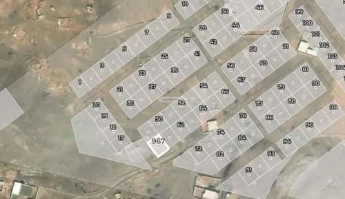 Land 500 SQM Facing South on 18m Width Street Al-Qubbah, Madinah