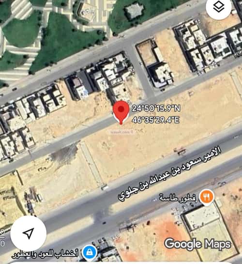 أرض 6500 متر مربع ثلاثة شوارع على شارع 60م القيروان، شمال الرياض، الرياض