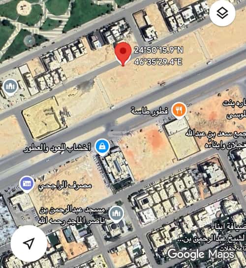 أرض 6500 متر مربع ثلاثة شوارع على شارع 60م القيروان، شمال الرياض، الرياض