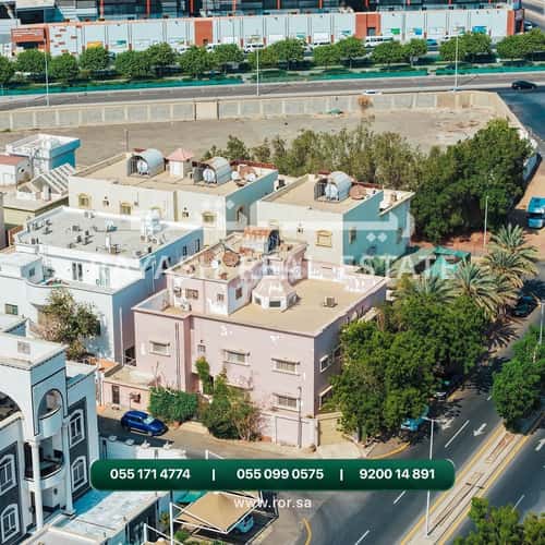 عمارة 620.5 متر مربع واجهة جنوبية الربوة، شمال جدة، جدة
