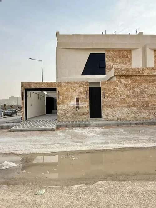 Villa 252 SQM Facing West on 20m Width Street Okaz, South Riyadh, Riyadh