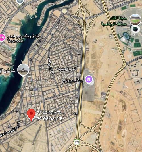 Land 450 SQM Facing East on 10m Width Street Obhur Al Janoubeyyah, North Jeddah, Jeddah