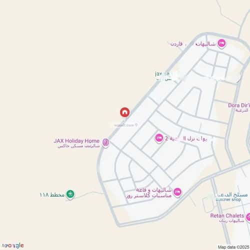 أرض 433 متر مربع غربية على شارع 28م ظهره العودة غرب، الدرعية