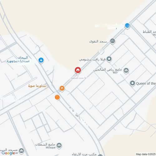 Land 593 SQM facing North East on 32m width street حارة الباب الجديد، مكة المكرمة