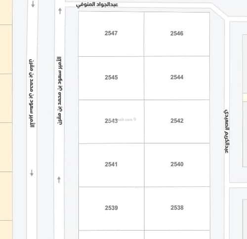 أرض 6026.68 متر مربع شمالية على شارع 30م طويق، غرب الرياض، الرياض
