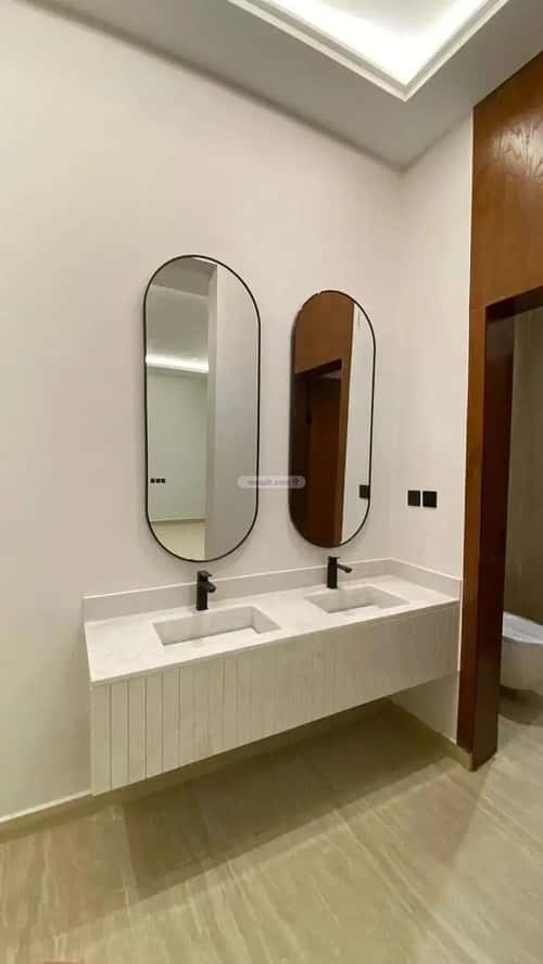 Villa 214.4 SQM Facing South on 15m Width Street Shubra, West Riyadh, Riyadh