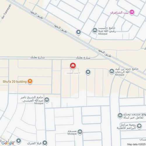 Villa 252.86 SQM Facing East on 20m Width Street Okaz, South Riyadh, Riyadh