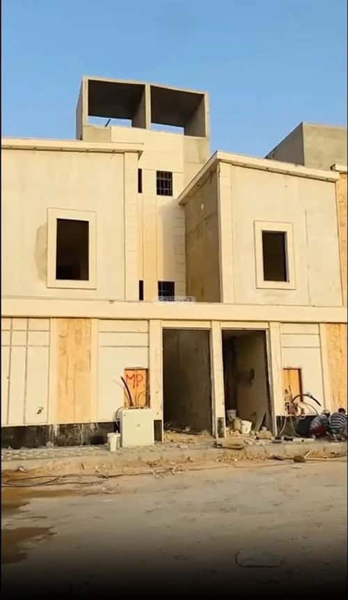 Villa 411 SQM Facing South West on 20m Width Street Okaz, South Riyadh, Riyadh