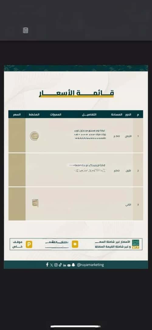 دور 4 غرف في النرجس