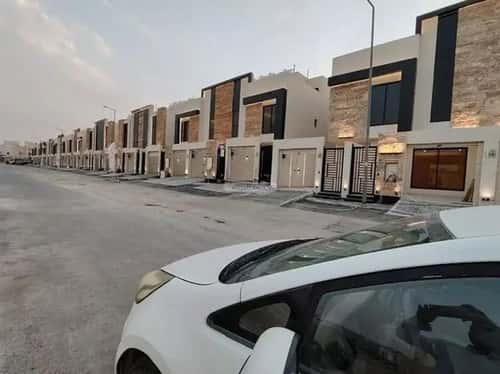 Villa 245.19 SQM Facing East on 18m Width Street Okaz, South Riyadh, Riyadh