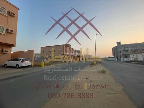 Land 500 SQM Facing North on 25m Width Street The Light, Jazan