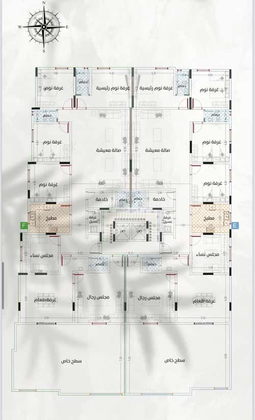 Apartment with 5 bedrooms الواحة، شرق جدة، جدة