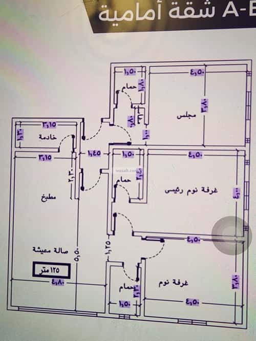 Apartment with 3 Bedrooms Al Zahrah, North Jeddah, Jeddah