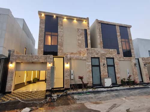 فيلا 250 متر مربع جنوبية على شارع 15م النرجس، شمال الرياض، الرياض