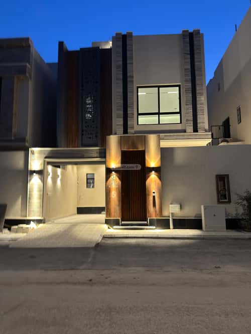 Villa 210 SQM Facing West on 15m Width Street Al-Arid, North Riyadh, Riyadh
