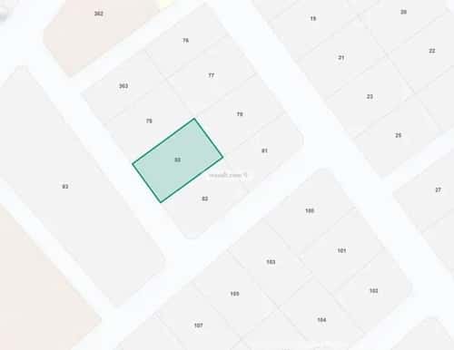 Land 1000 SQM Facing West on 15m Width Street As Salam, Ash Shinan