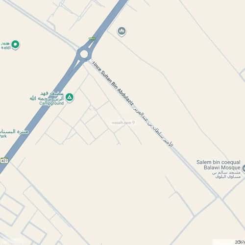 أرض 1000 متر مربع شرقية على شارع 7م السلام، الشنان