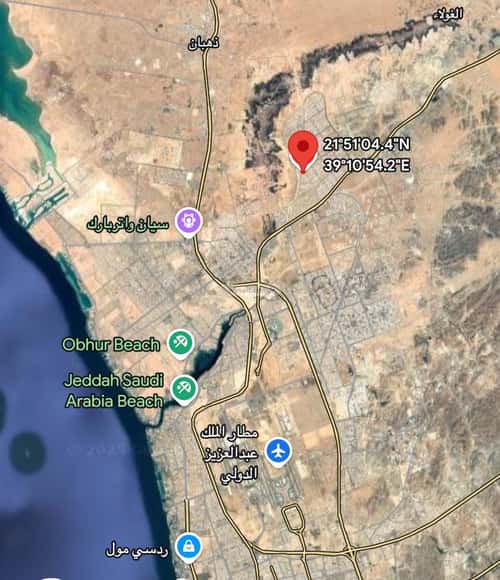 أرض 2500.25 متر مربع شرقية على شارع 52م الرياض، شمال جدة، جدة
