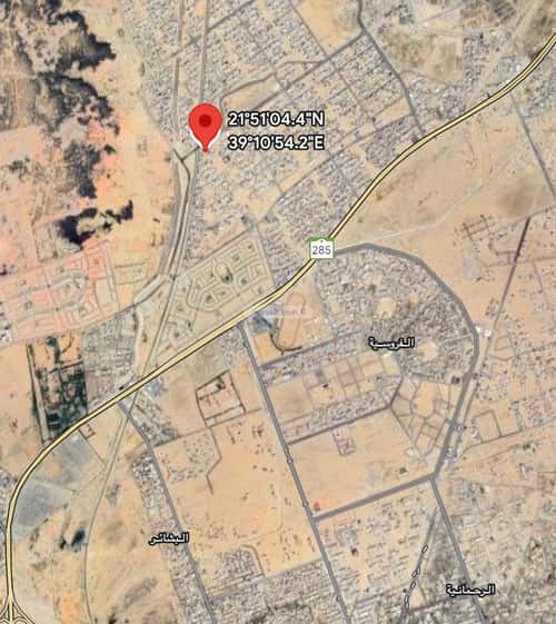 Land 2500.25 SQM Facing East on 52m Width Street Al-Riyadh, North Jeddah, Jeddah