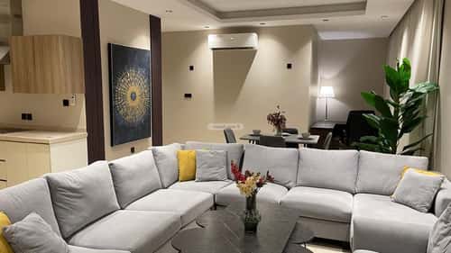 شقة مفروشة ب 3 غرف	 الملقا، شمال الرياض، الرياض