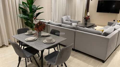 شقة مفروشة ب 3 غرف	 الملقا، شمال الرياض، الرياض