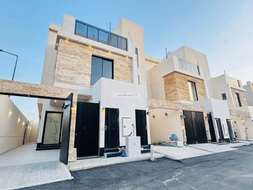 Villa 253.5 SQM Facing North on 15m Width Street Al-Yarmuk, East Riyadh, Riyadh