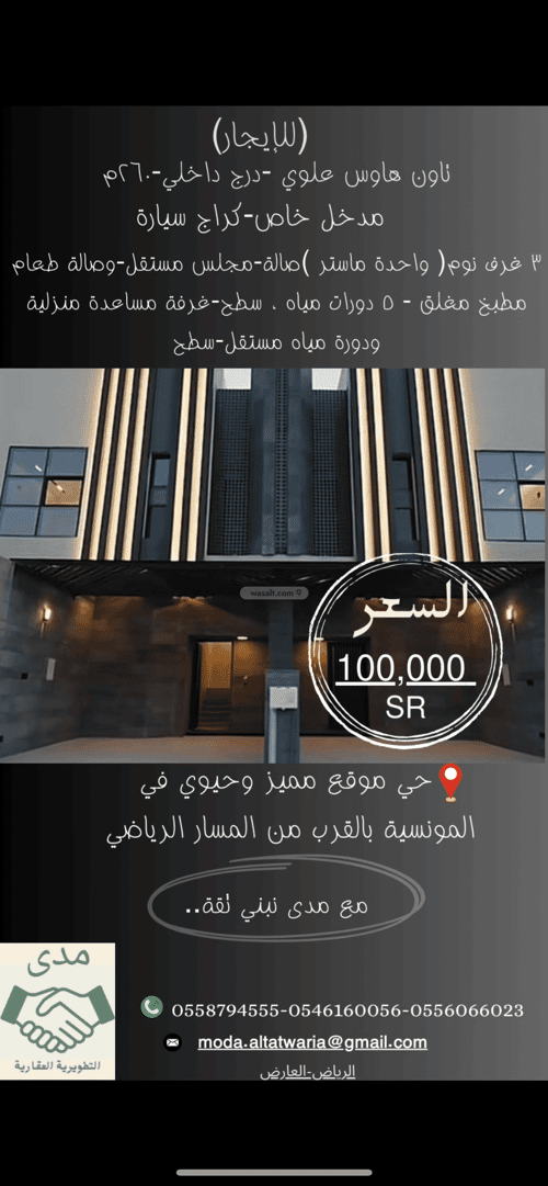 Semi-Furnished Villa 165 SQM Facing North Al-Muanisiyah, East Riyadh, Riyadh