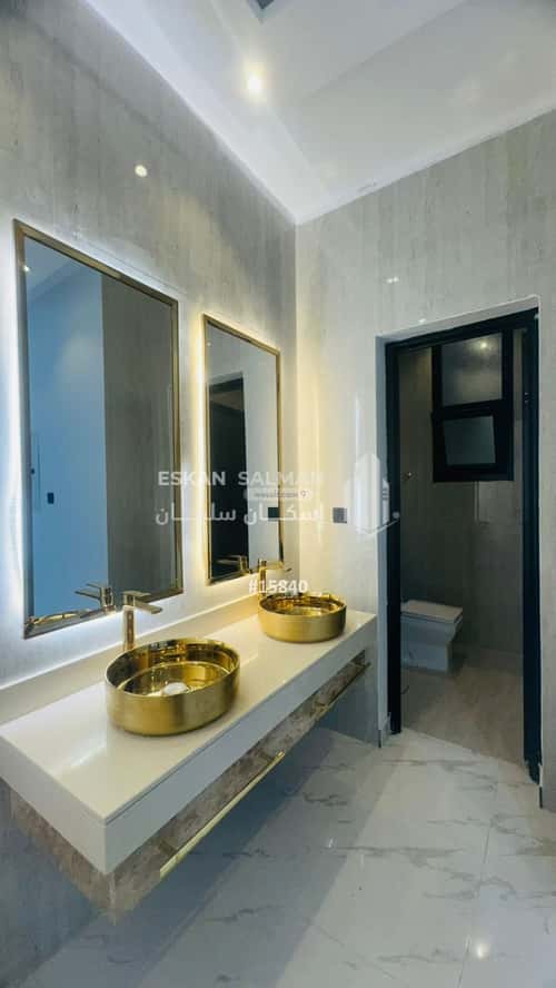 Villa 340.5 SQM Facing North on 20m Width Street Teebh, Aldammam