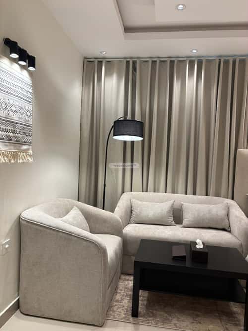 Furnished Apartment 102 SQM with 1 Bedroom Al-Qairawan, North Riyadh, Riyadh