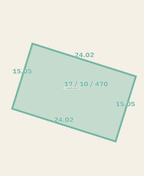 Land 360.62 SQM Facing North East on 15m Width Street Al-Mulayda, Bariduh