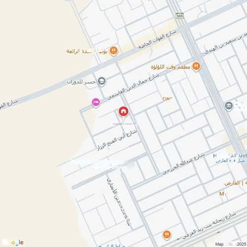 Land 455 SQM facing North on 15m width street العارض، شمال الرياض، الرياض