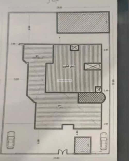 Land 875 SQM Facing South on 15m Width Street Dahiat Namar, West Riyadh, Riyadh