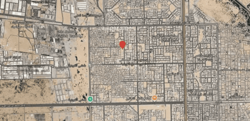 Land 10000 SQM Facing North East on 20m Width Street Al Qryenah, South Jeddah, Jeddah