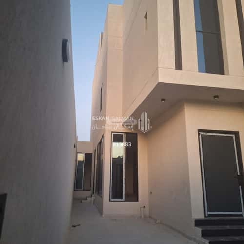 Villa 411.02 SQM Facing West on 24m Width Street King Fahad Dist, Aldammam